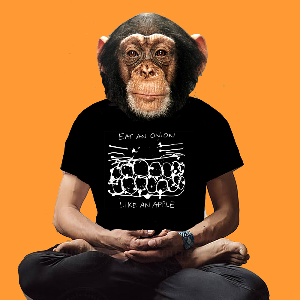 chimp man shirt